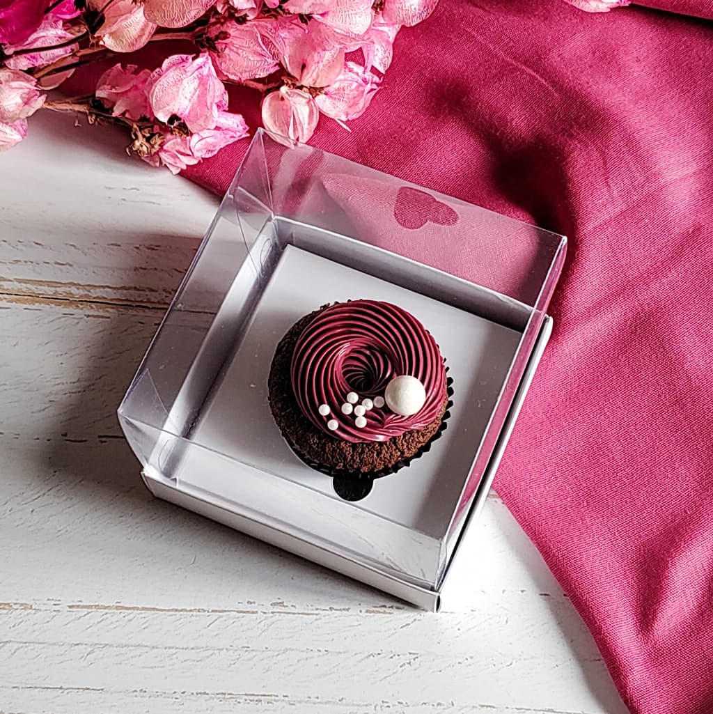 10 Caixas para 1 cupcake - Branca