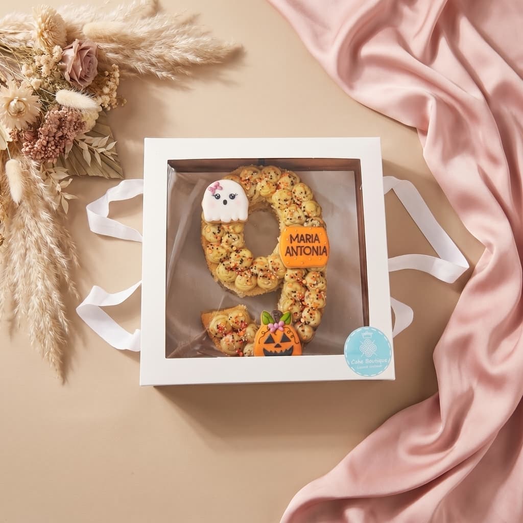 10 Caixas para bolo 25x25x8 Confeitado - Com Visor